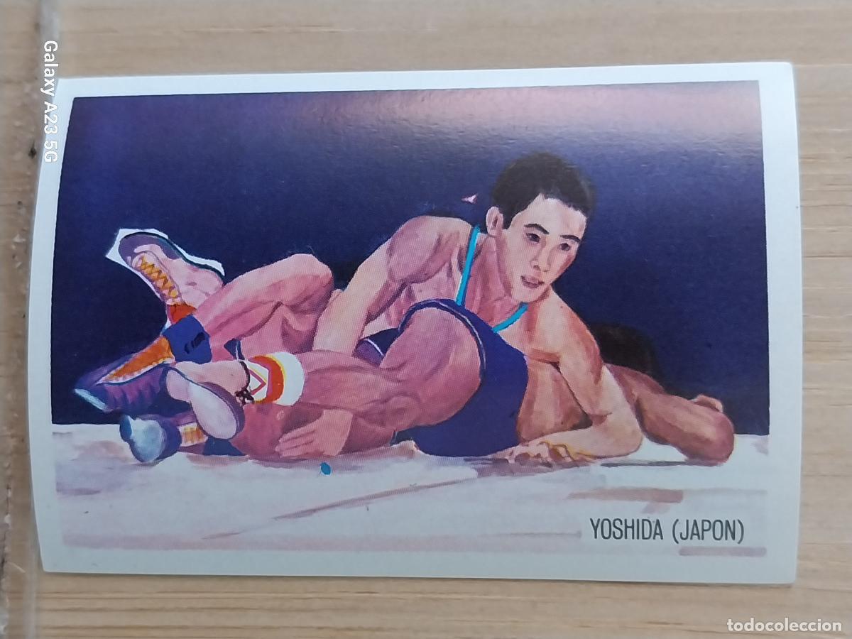 Coleccionismo deportivo: YOSHIDA JAPON LUCHA OLIMPIADAS TOKIO CROMO A&Ntilde;O 1964 PROMO CHOCOLATE JUEGOS OLIMPICOS *