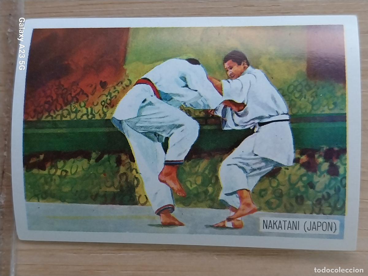 Coleccionismo deportivo: NAKATANI JAPON JUDO OLIMPIADAS TOKIO CROMO A&Ntilde;O 1964 PROMO CHOCOLATE JUEGOS OLIMPICOS *
