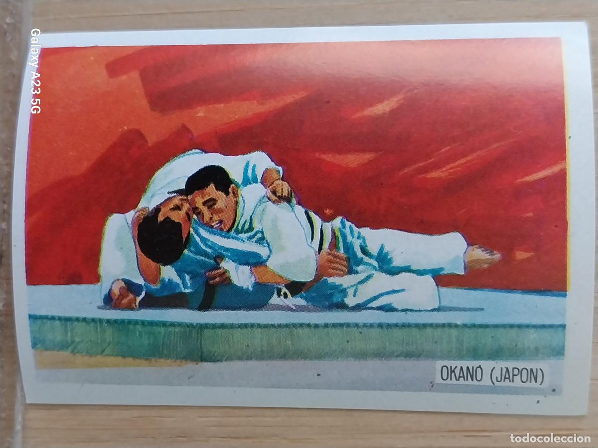 Coleccionismo deportivo: OKANO JAPON JUDO OLIMPIADAS TOKIO CROMO A&Ntilde;O 1964 PROMO CHOCOLATE JUEGOS OLIMPICOS *
