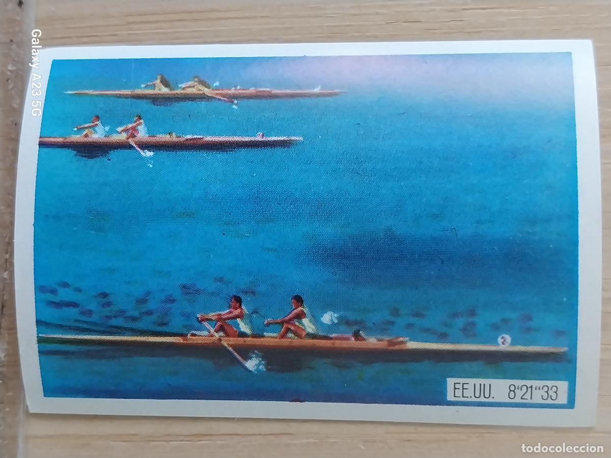 Coleccionismo deportivo: USA REMO OLIMPIADAS TOKIO CROMO A&Ntilde;O 1964 PROMO CHOCOLATE JUEGOS OLIMPICOS *