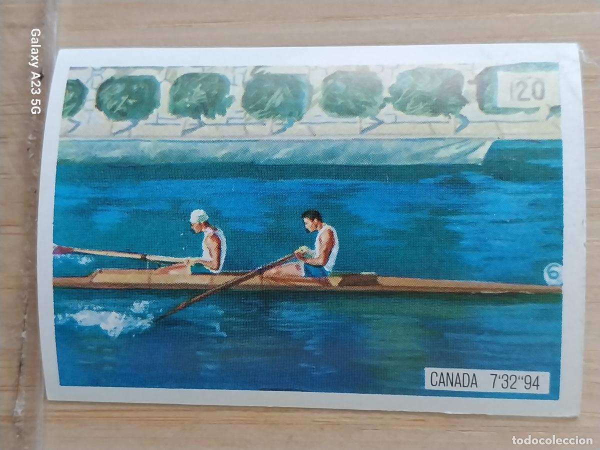 Coleccionismo deportivo: CANADA REMO OLIMPIADAS TOKIO CROMO A&Ntilde;O 1964 PROMO CHOCOLATE JUEGOS OLIMPICOS *