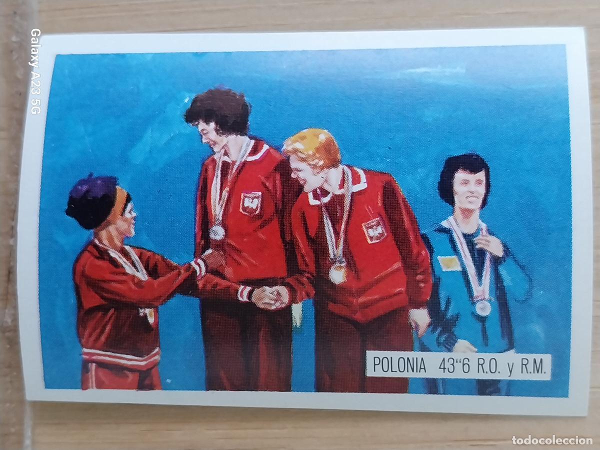 Coleccionismo deportivo: POLONIA ATLETISMO OLIMPIADAS TOKIO CROMO A&Ntilde;O 1964 PROMO CHOCOLATE JUEGOS OLIMPICOS *