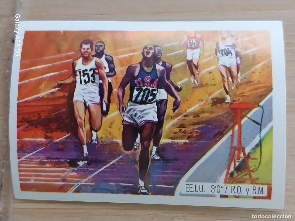 Coleccionismo deportivo: BOB HAYES USA ATLETISMO OLIMPIADAS TOKIO + CROMO A&Ntilde;O 1964 PROMO CHOCO JUEGOS OLIMPICOS *