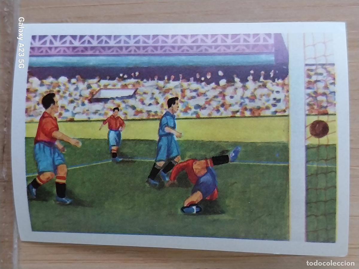 Coleccionismo deportivo: FOOTBALL ESPA&Ntilde;A OLIMPIADA AMBERES 1920 CROMO A&Ntilde;O 1964 PROMO CHOCO JUEGOS OLIMPICOS