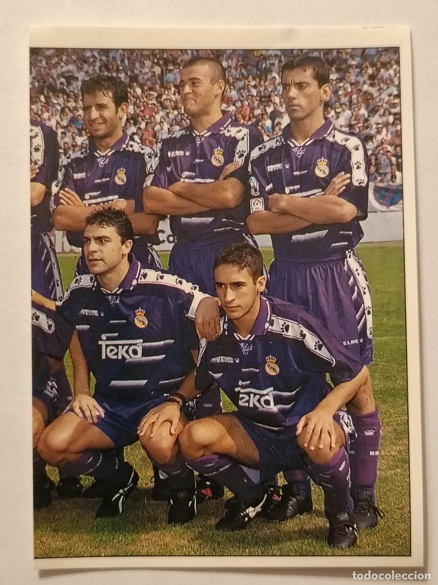 Coleccionismo deportivo: #169 EQUIPO 1995/1996 COLECCION REAL MADRID 95/96 PANINI