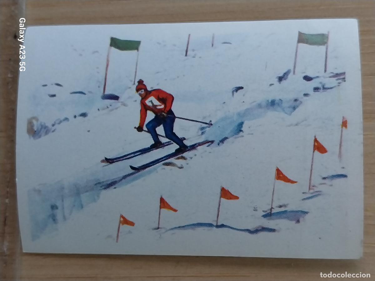 Sammelleidenschaft Sport: SQUAW VALLEY PISTA CROMO A&Ntilde;O 1964 PROMO CHOCO JUEGOS OLIMPICOS INVIERNO