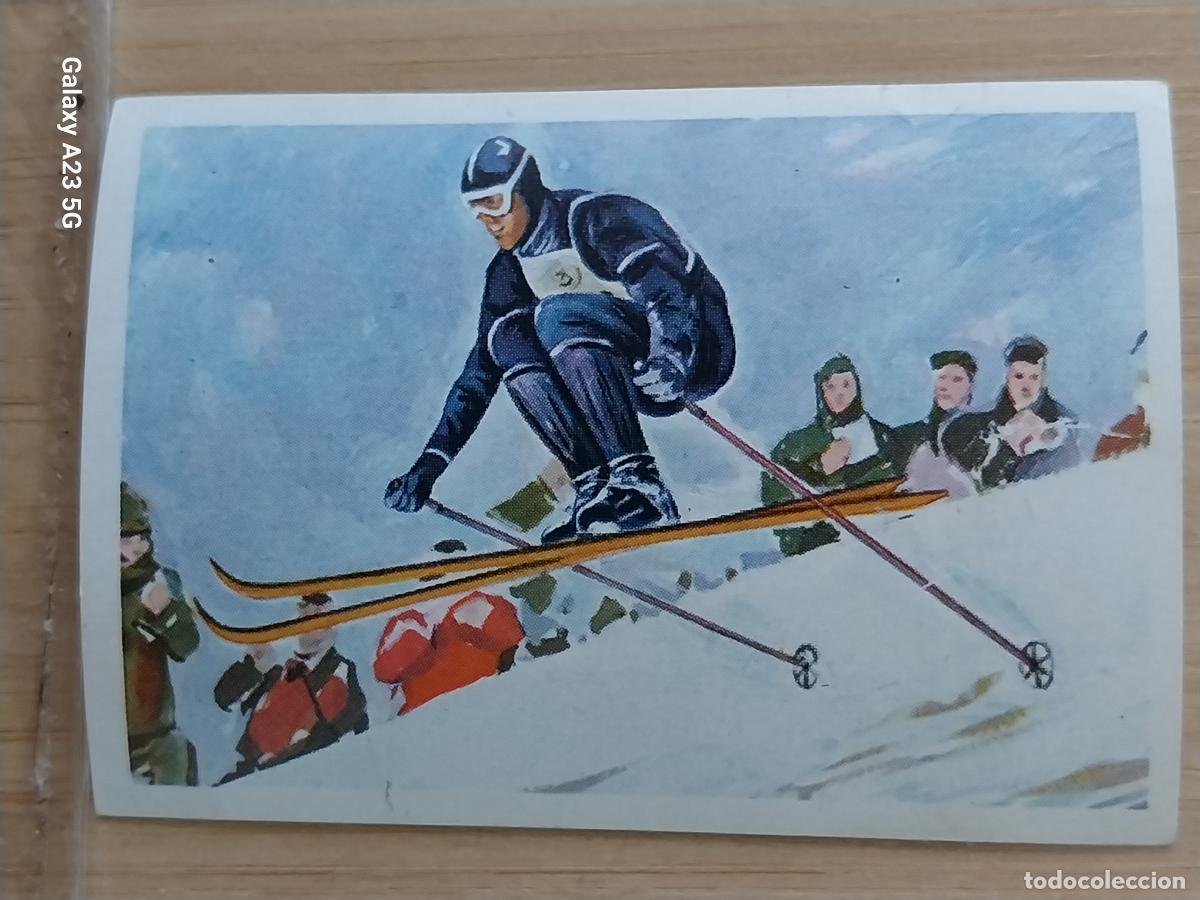 Collezionismo sportivo: TONI SAILER AUSTRIA 1956 CROMO A&Ntilde;O 1964 PROMO CHOCO JUEGOS OLIMPICOS INVIERNO