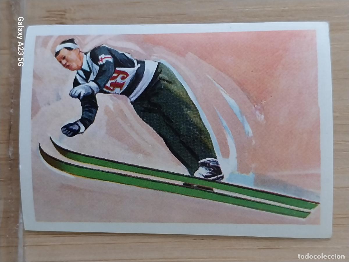 Collezionismo sportivo: BIRGER RUUD NORUEGA 1932 LAKE PLACID CROMO A&Ntilde;O 1964 PROMO CHOCO JUEGOS OLIMPICOS INVIERNO