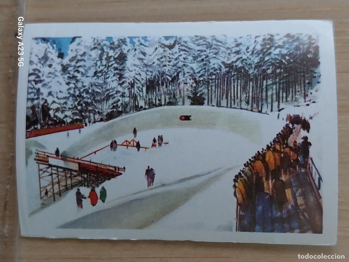 Coleccionismo deportivo: BOBSLEIGH 1958 GARMISCH CROMO A&Ntilde;O 1964 PROMO CHOCO JUEGOS OLIMPICOS INVIERNO