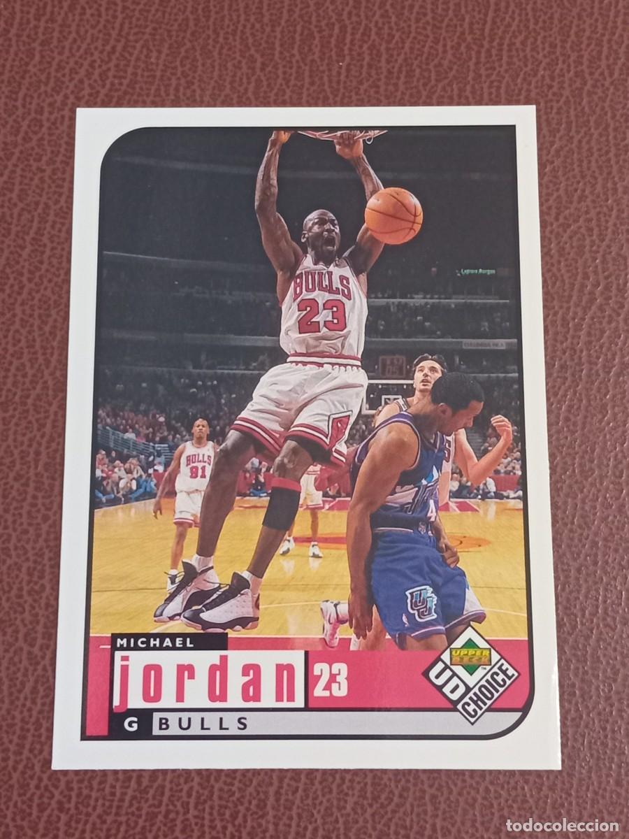 Coleccionismo deportivo: Card 23 Michael Jordan Upper Deck Choice Preview 1998-99