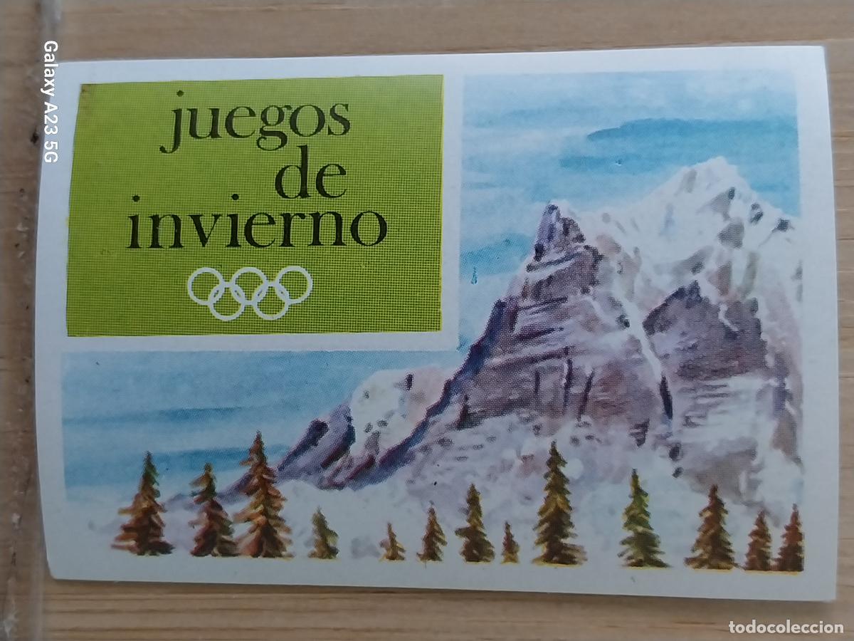 Coleccionismo deportivo: CROMO A&Ntilde;O 1964 PROMO CHOCO JUEGOS OLIMPICOS INVIERNO