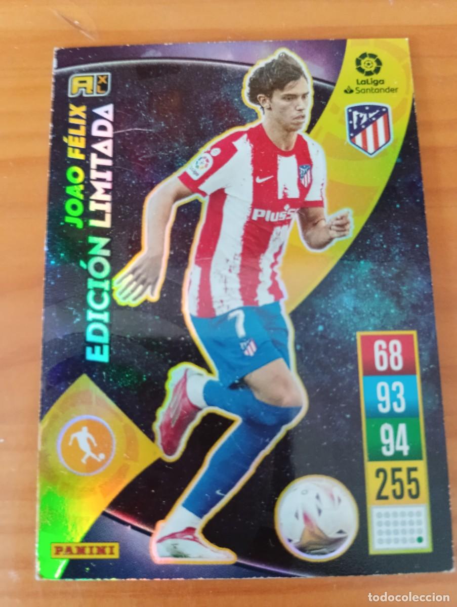 Coleccionismo deportivo: JOAO FELIX ATLETICO DE MADRID EDICION LIMITADA PANINI ADRENALYN XL 2021 2022 21 22