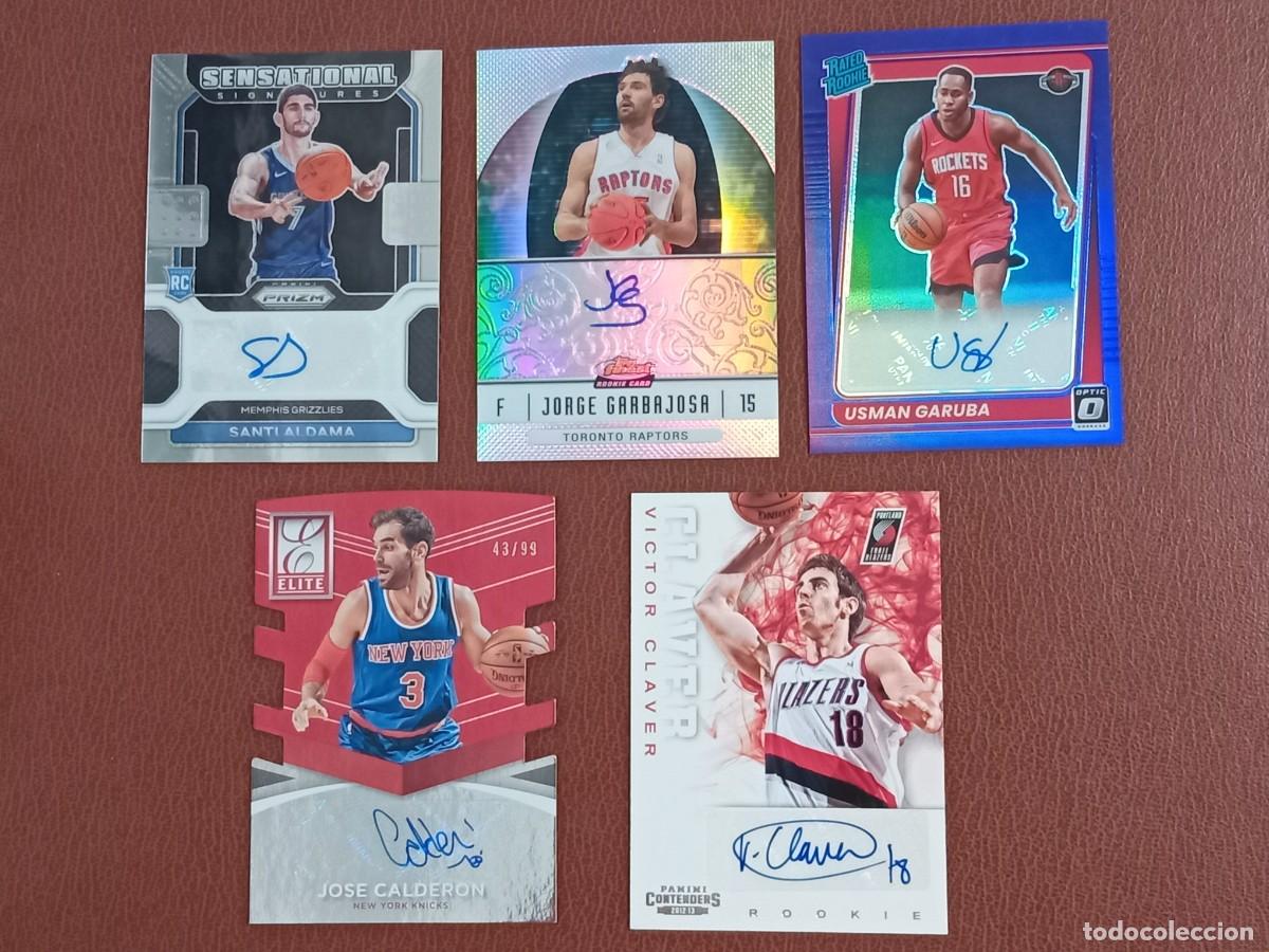 Coleccionismo deportivo: Lote de 5 cards NBA para Jos&eacute; de Jerez