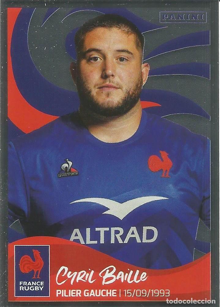 Coleccionismo deportivo: Cromo France Rugby: Rage de Vaincre (le XV de France) - Francia - Panini, 2023 - N&uacute;mero 26 de 116