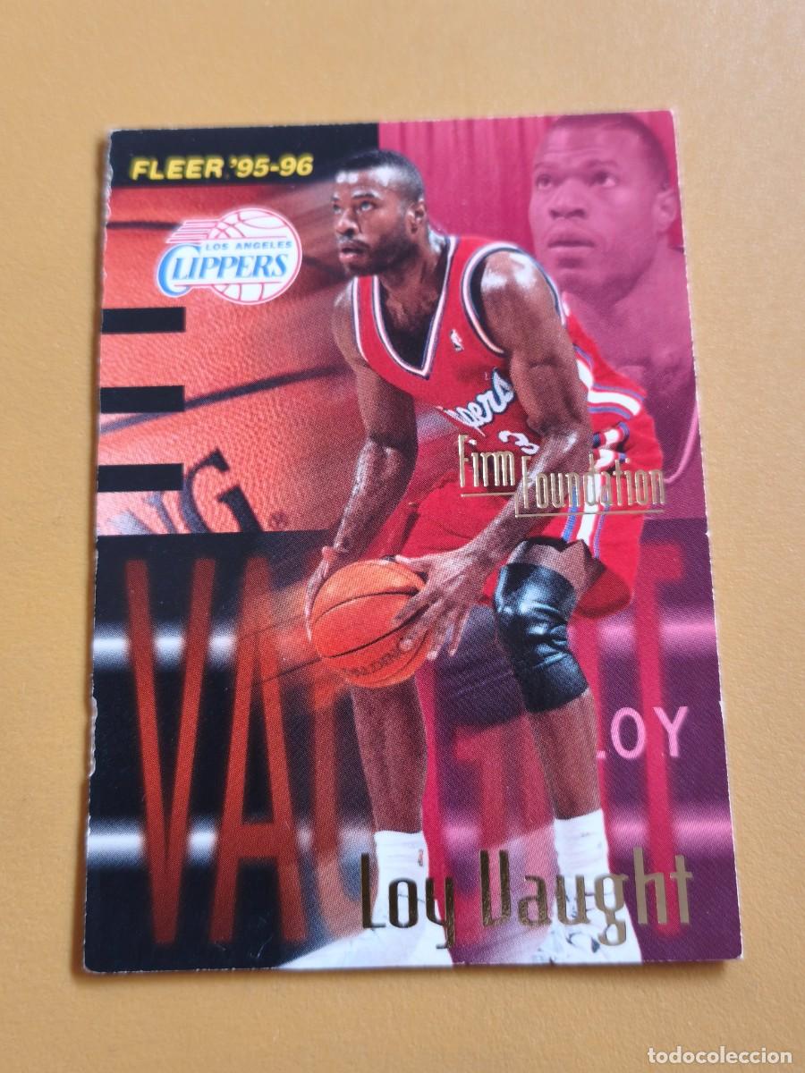 Coleccionismo deportivo: fleer 95 96, loy vaught. firm foundation