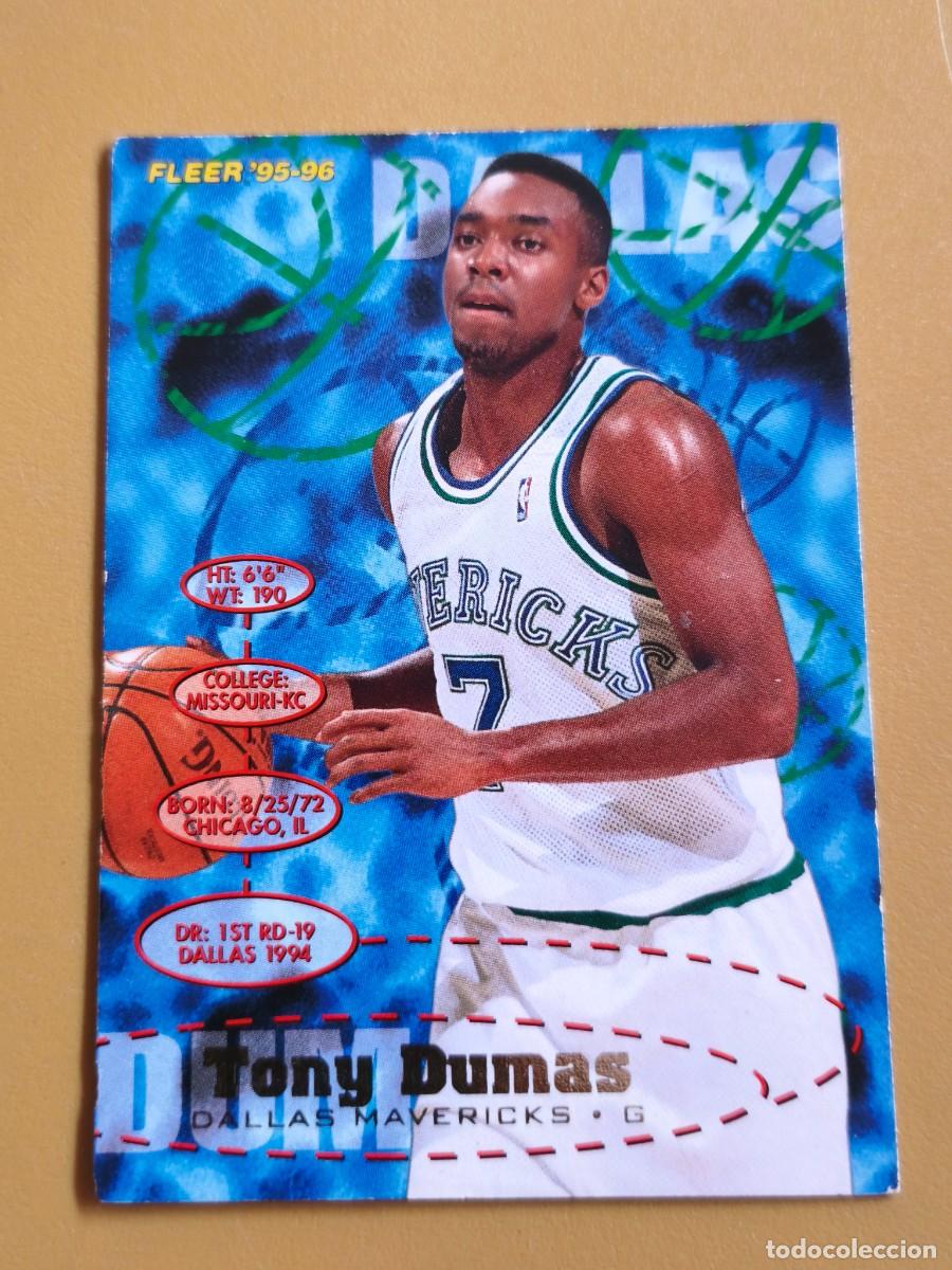 Coleccionismo deportivo: fleer 95 96, tony dumas
