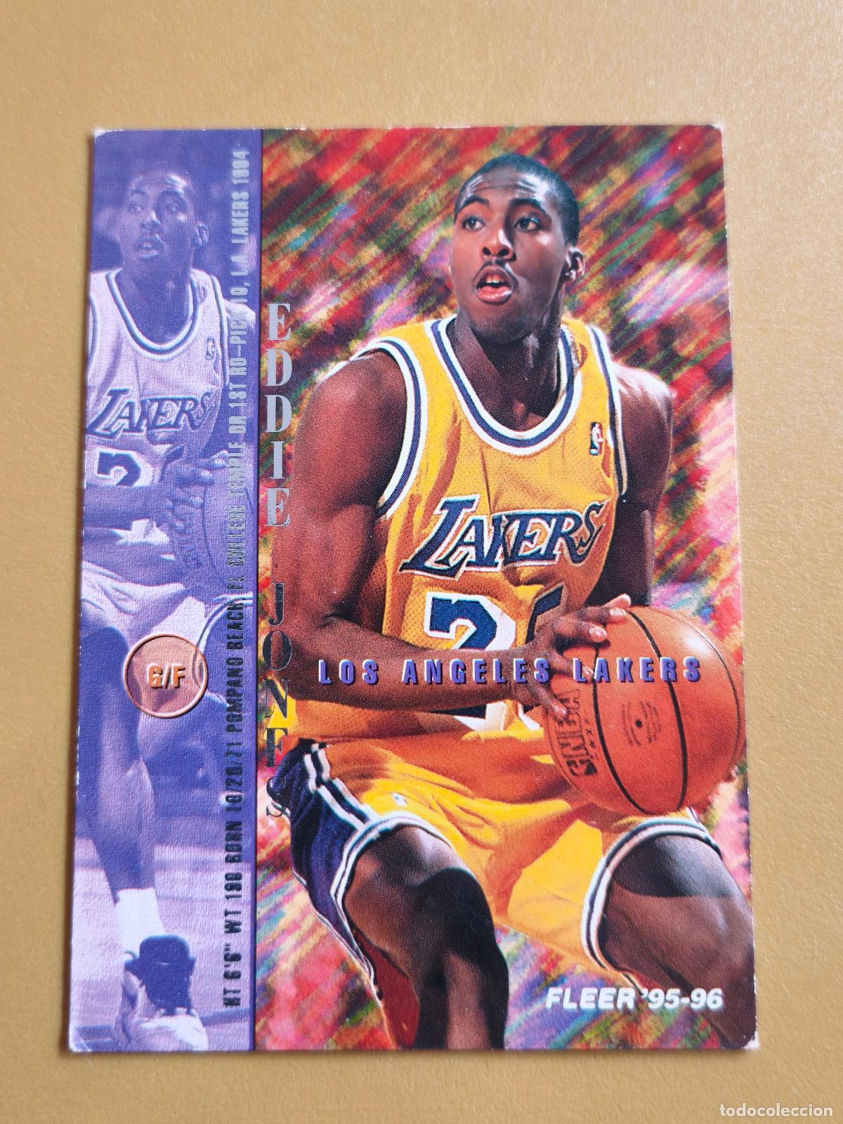 Coleccionismo deportivo: fleer 95 96, eddie jones