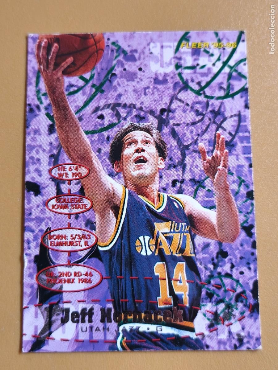 Coleccionismo deportivo: fleer 95 96, jeff hornacek