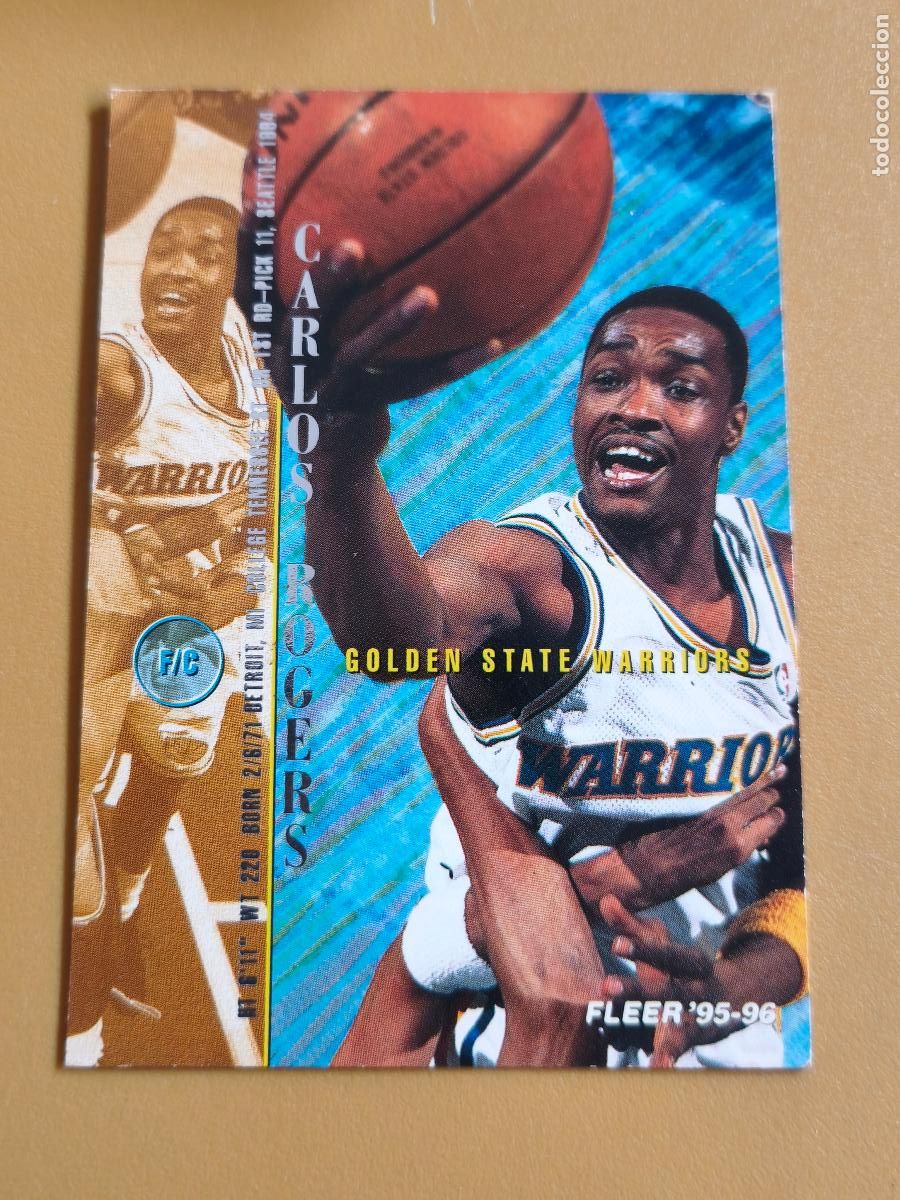 Coleccionismo deportivo: fleer 95 96, carlos rogers