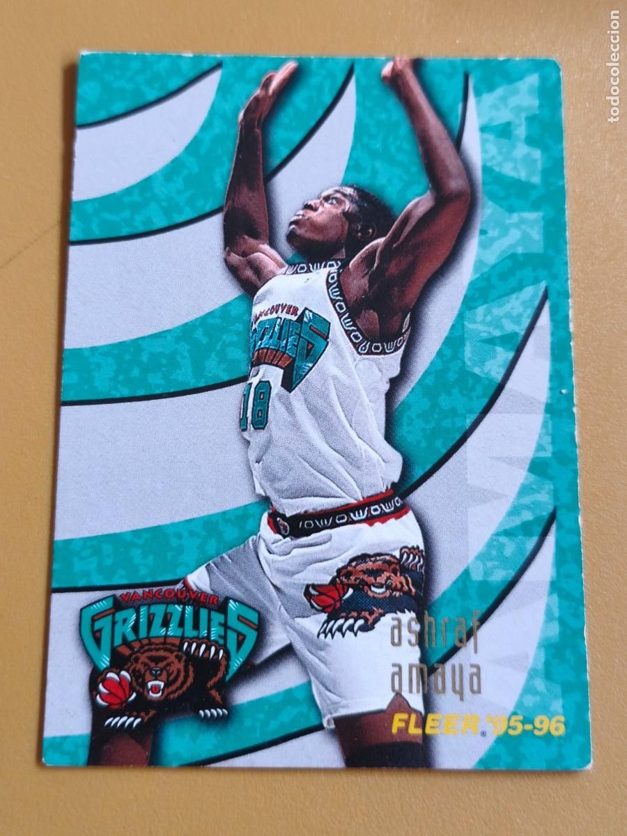 Coleccionismo deportivo: fleer 95 96, ashraf amaya