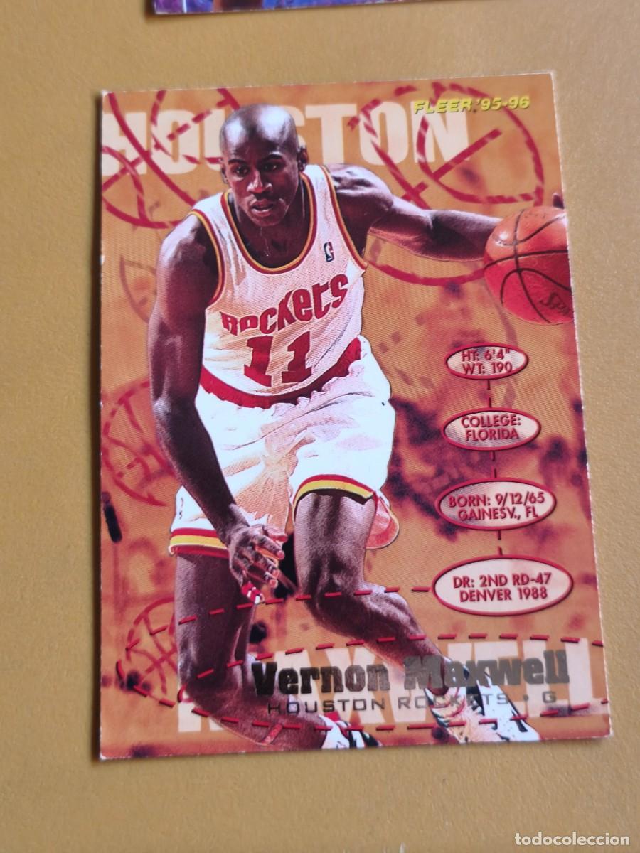 Coleccionismo deportivo: fleer 95 96, vernon maxwell