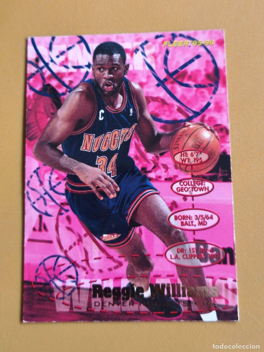 Coleccionismo deportivo: fleer 95 96, reggie williams