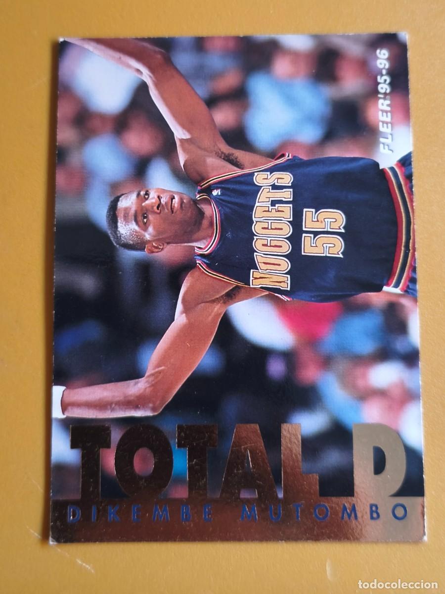 Coleccionismo deportivo: fleer 95 96, dikembe mutombo