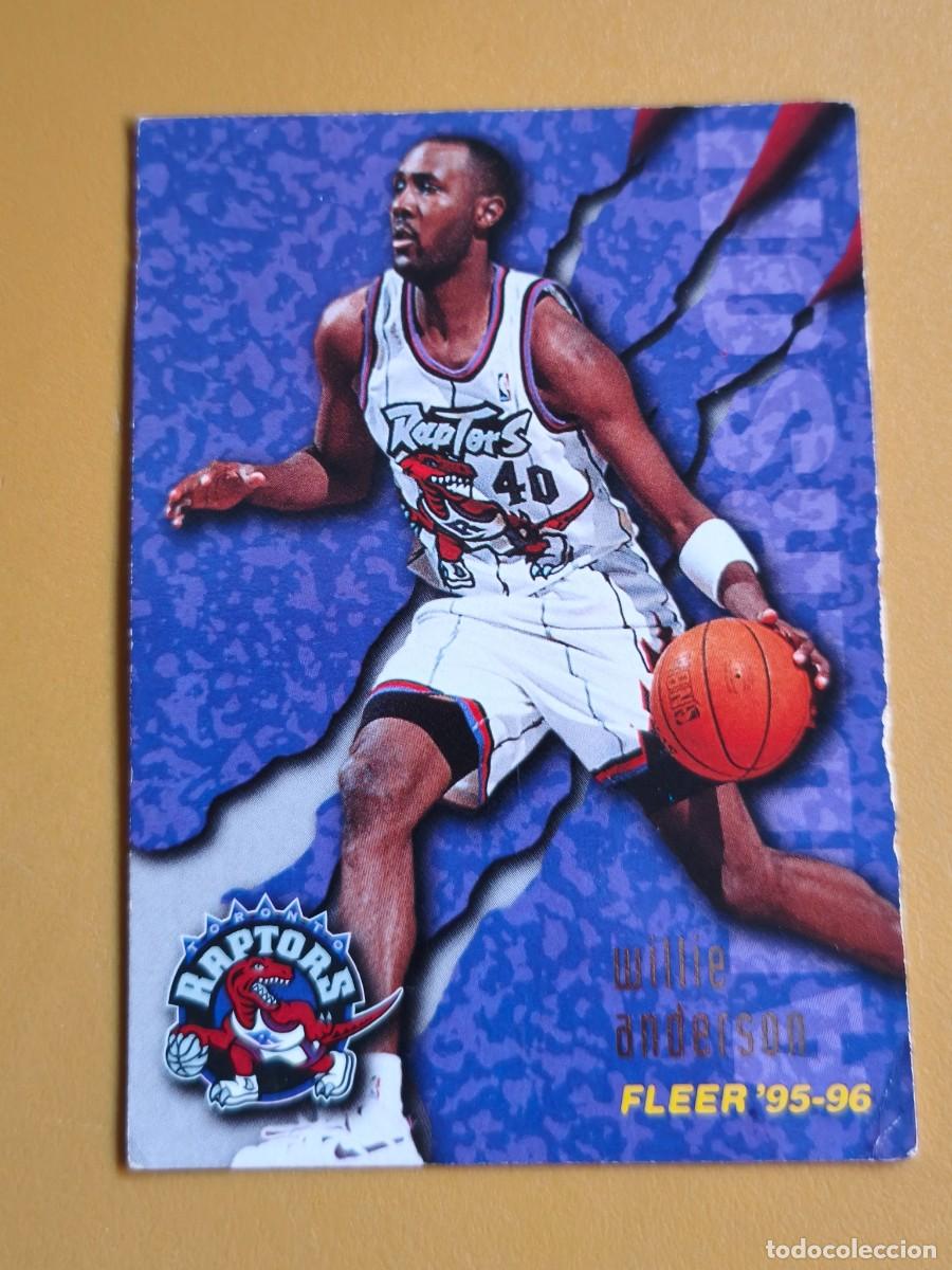 Coleccionismo deportivo: fleer 95 96, willie anderson
