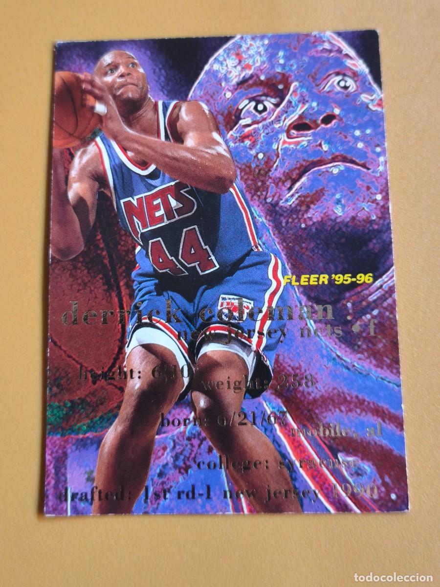 Coleccionismo deportivo: fleer 95 96, derrick coleman