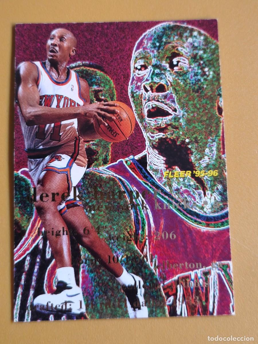 Coleccionismo deportivo: fleer 95 96, derek harper