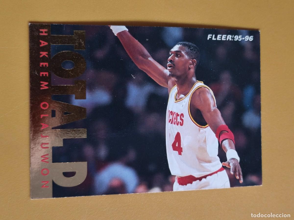Coleccionismo deportivo: fleer 95 96, hakeem olajuwon