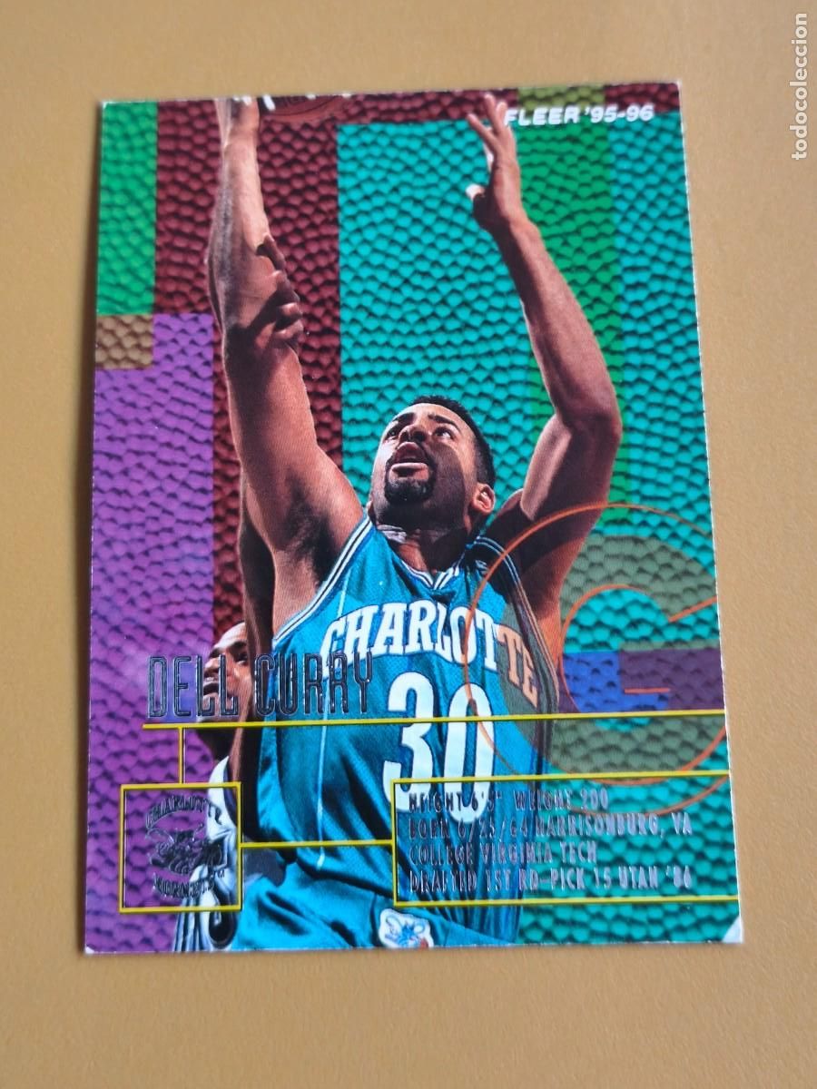 Coleccionismo deportivo: fleer 95 96, dell curry