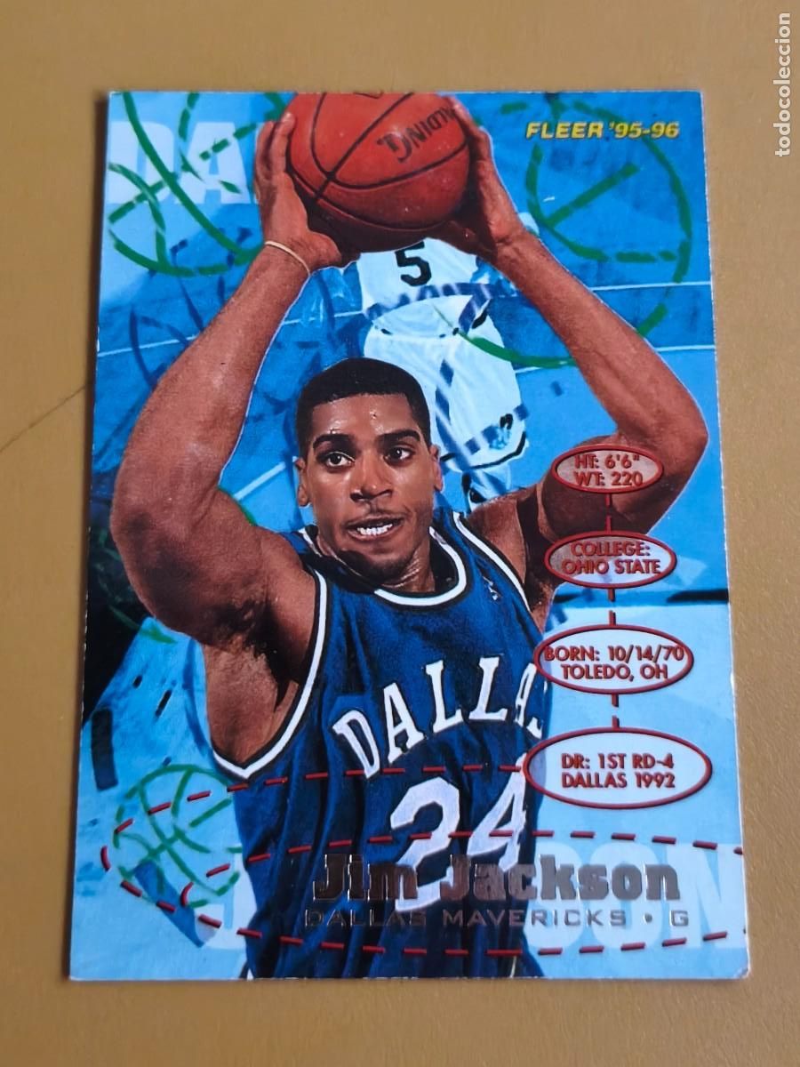 Coleccionismo deportivo: fleer 95 96, jim jackson