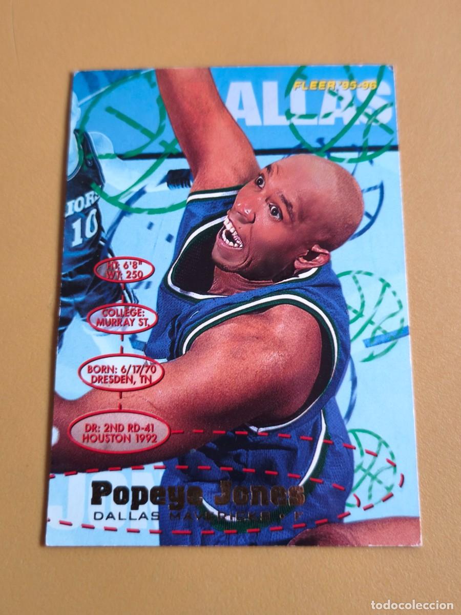 Coleccionismo deportivo: fleer 95 96, popeye jones