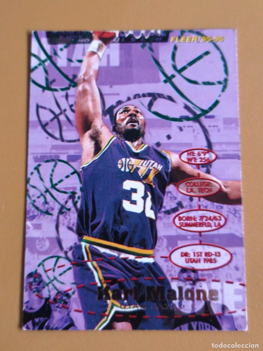 Coleccionismo deportivo: fleer 95 96, karl malone