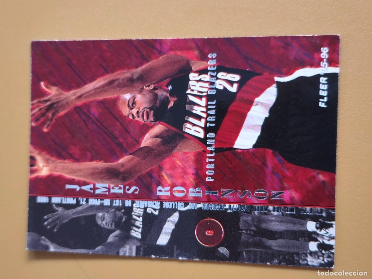Coleccionismo deportivo: fleer 95 96, james robinson