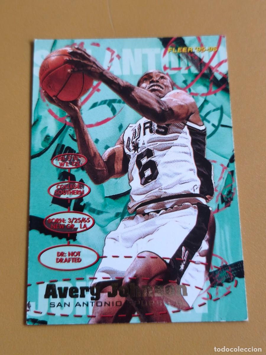 Coleccionismo deportivo: fleer 95 96, avery johnson