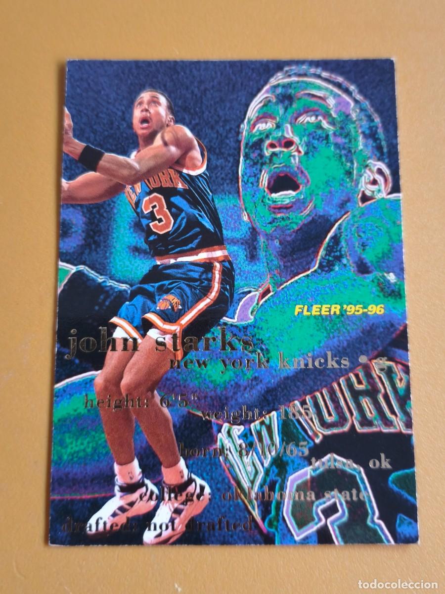 Coleccionismo deportivo: fleer 95 96, john starks