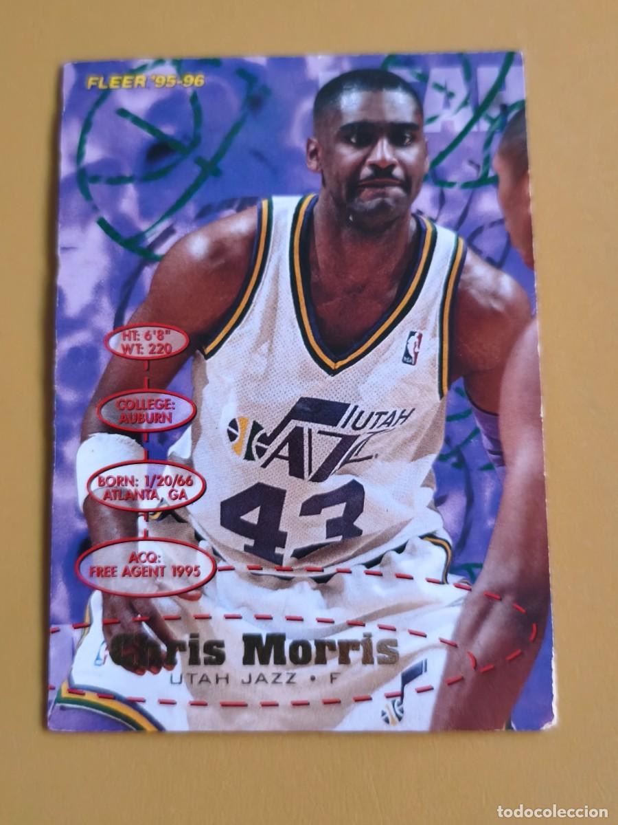 Coleccionismo deportivo: fleer 95 96, chris morris