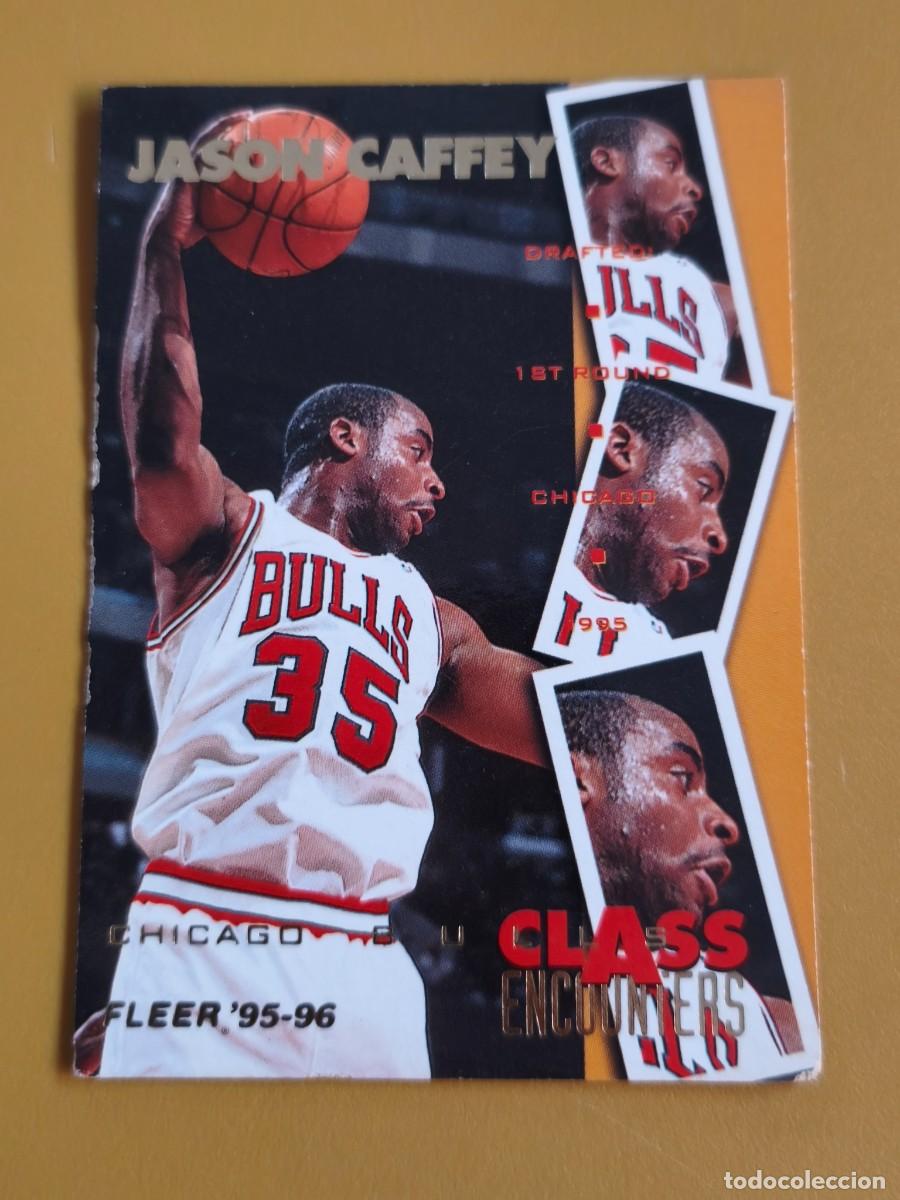 Coleccionismo deportivo: fleer 95 96, jason caffey