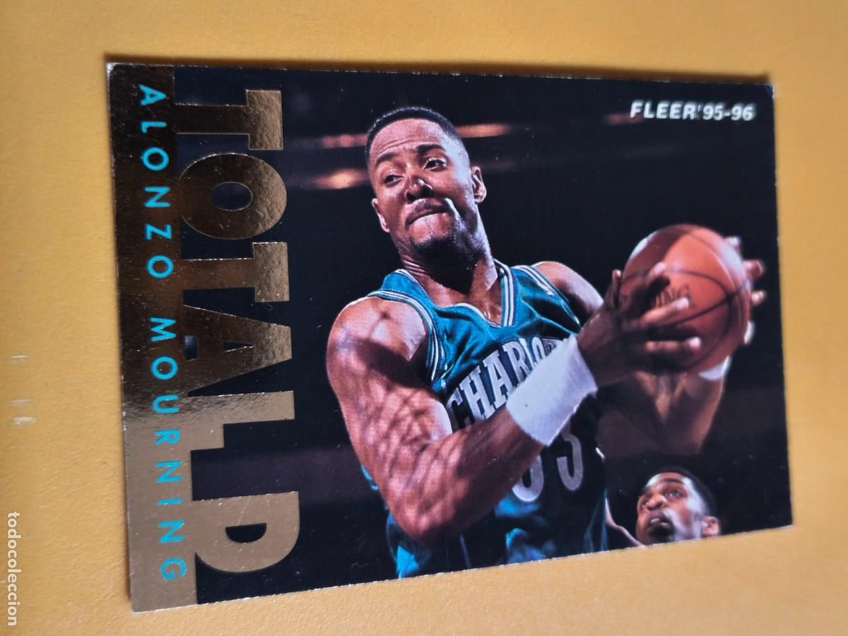 Coleccionismo deportivo: fleer 95 96, alonzo mourning