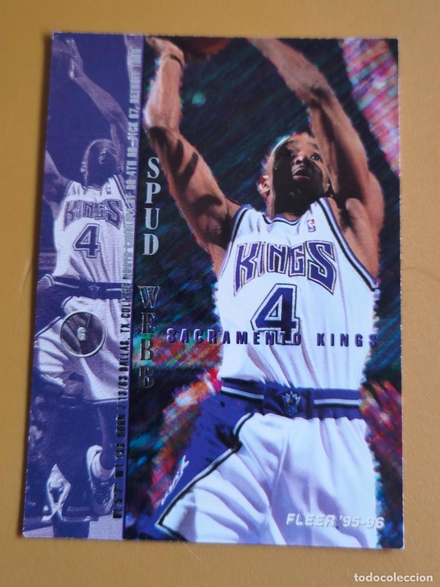 Coleccionismo deportivo: fleer 95 96, spud webb