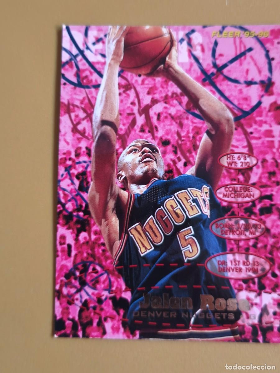 Coleccionismo deportivo: fleer 95 96, jalen rose