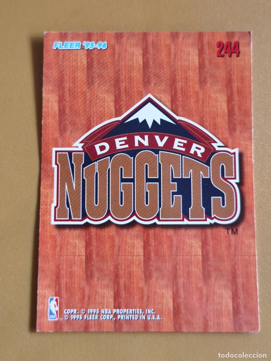 Coleccionismo deportivo: fleer 95 96, denver nuggets