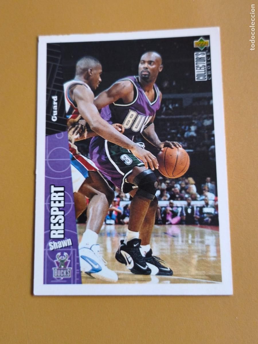 Coleccionismo deportivo: shawn respert, Upper Deck Collector's 1996