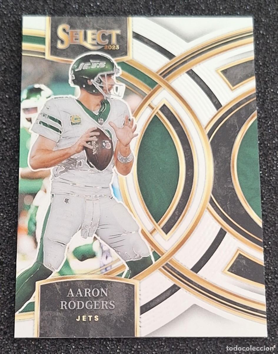 Coleccionismo deportivo: Aaron Rodgers New York Jets Panini Select Football NFL #121 Premier Level