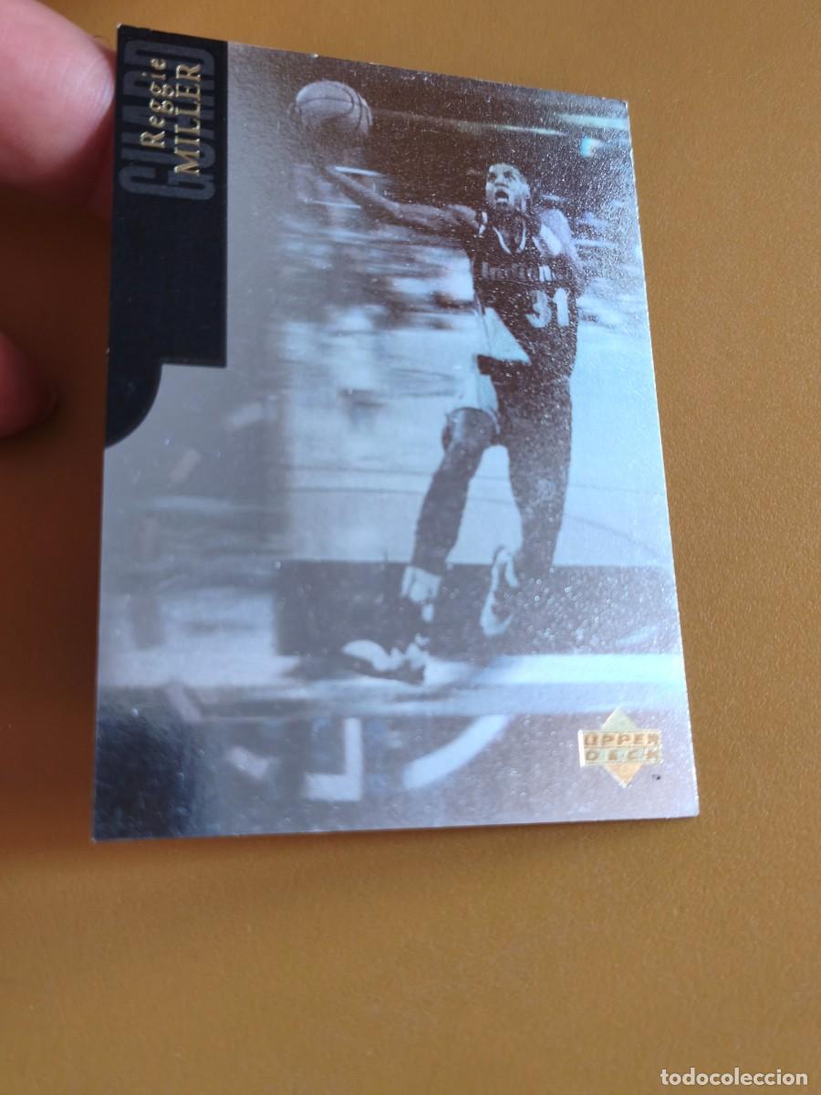 Coleccionismo deportivo: reggie miller, Upper Deck Collector's 95 holograma