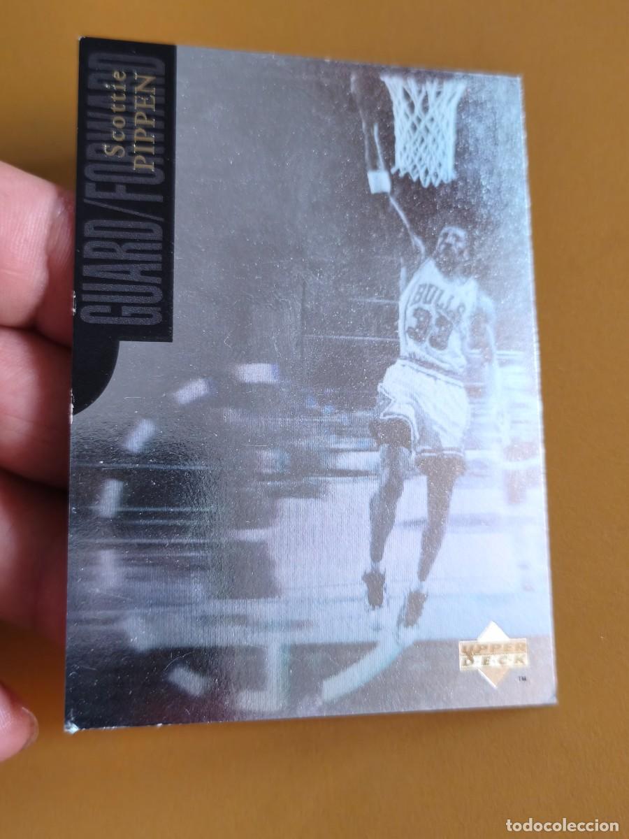 Coleccionismo deportivo: scottie pippen, Upper Deck Collector's 95 holograma
