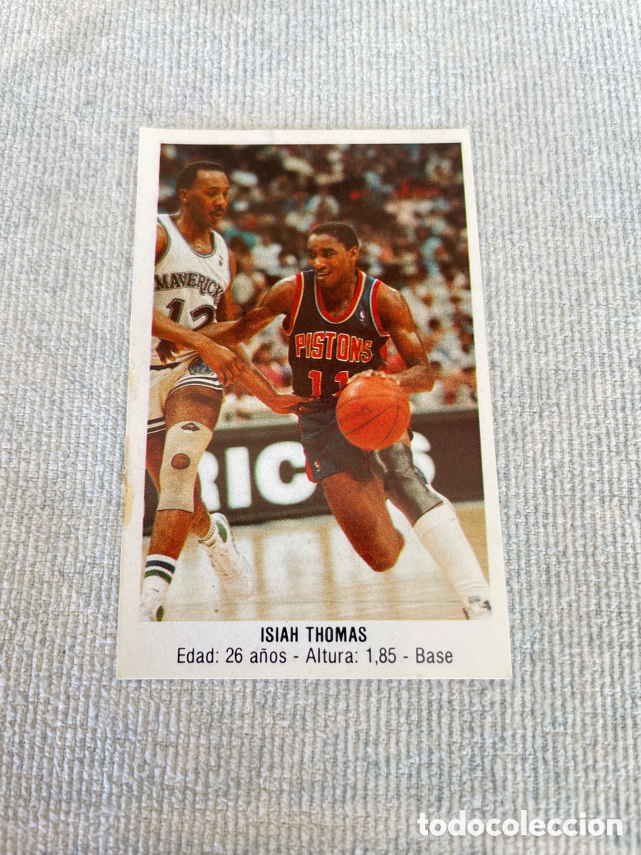 Coleccionismo deportivo: ISIAH THOMAS 151 CONVERSE 1987/88 NBA Merchante NUEVO