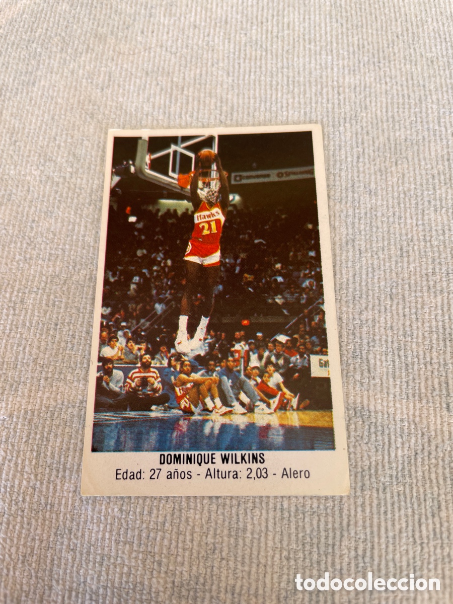 Coleccionismo deportivo: DOMINIQUE WILKINS 114 CONVERSE 1987/88 NBA Merchante NUEVO